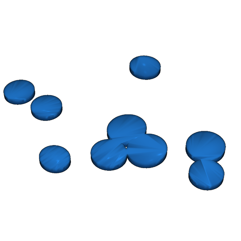 Рождественская декорация из омелы