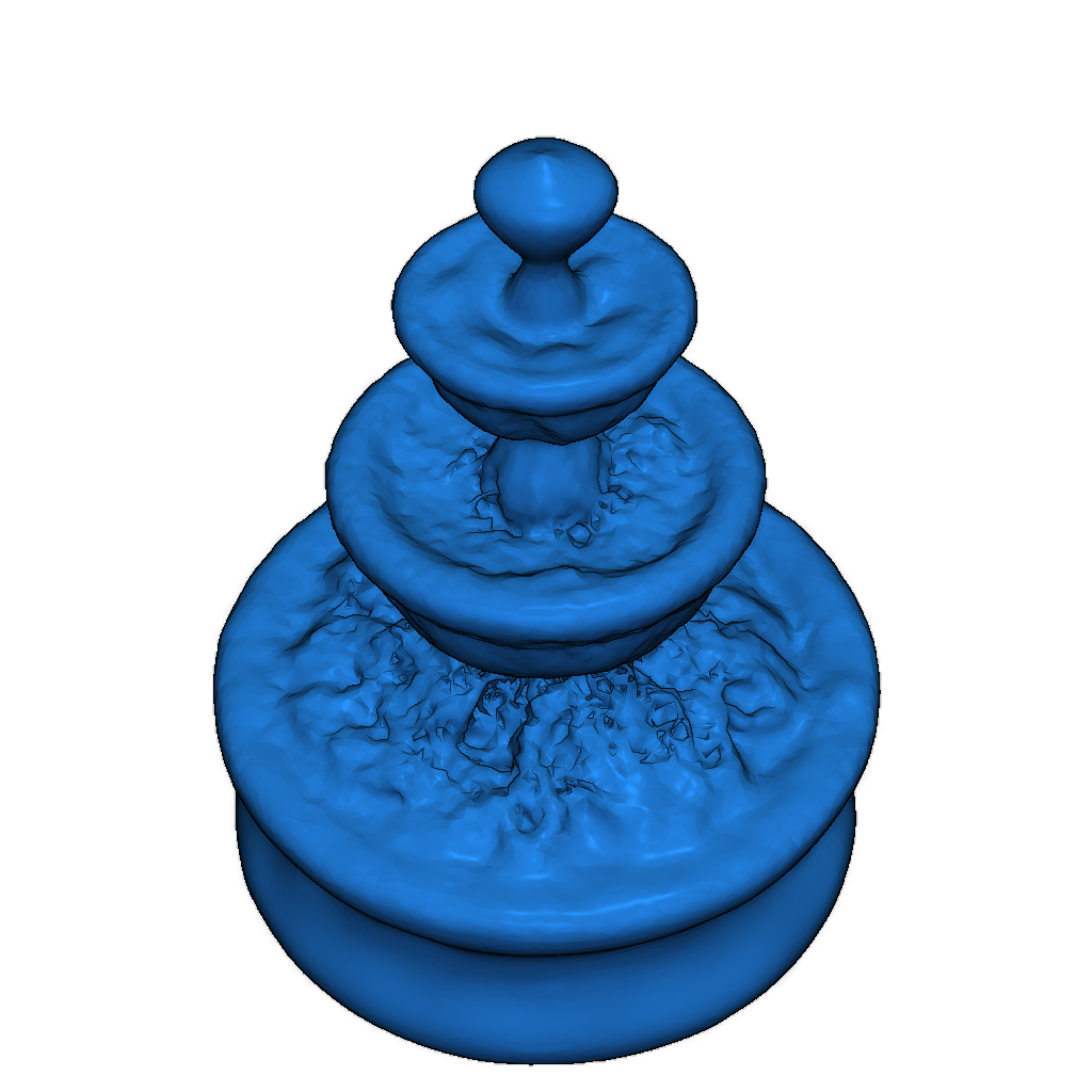 Фонтан - 3D модель