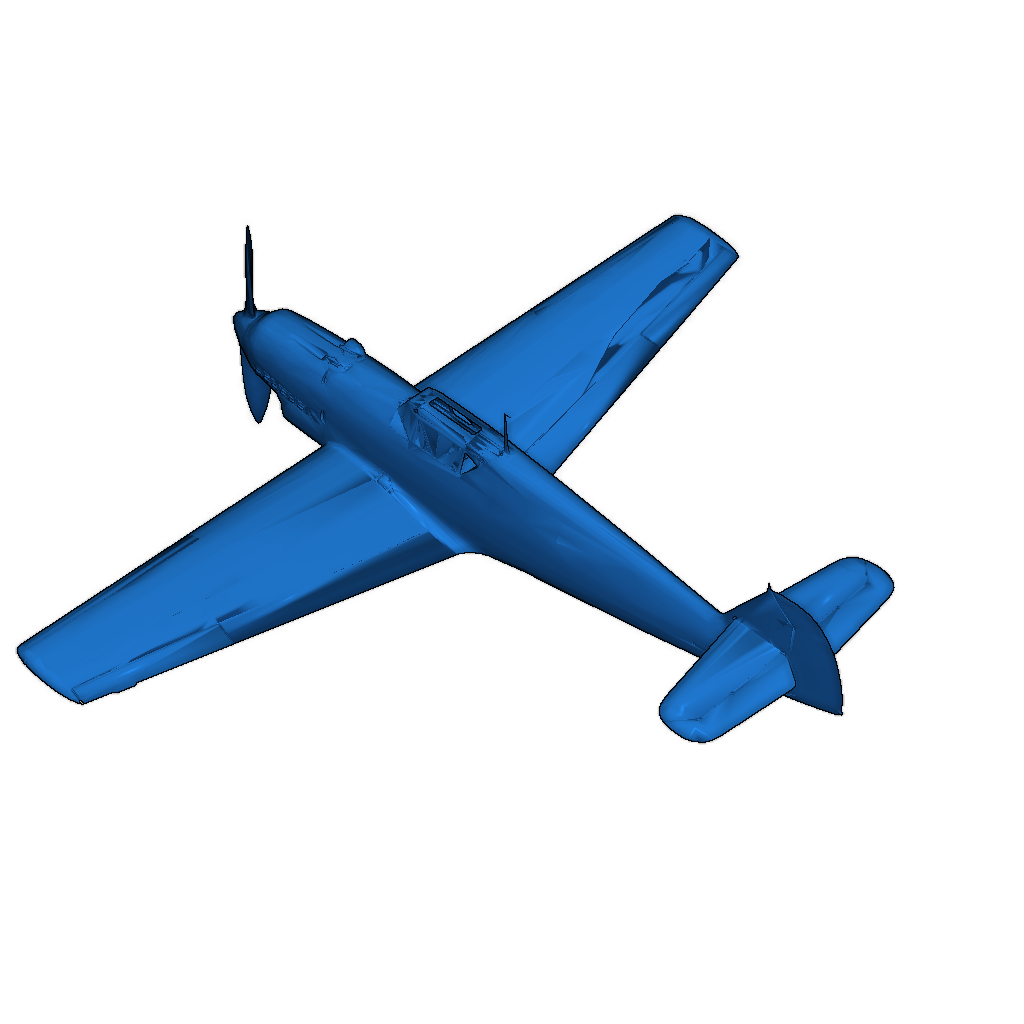 Модель Bf-109 (e) для War Thunder