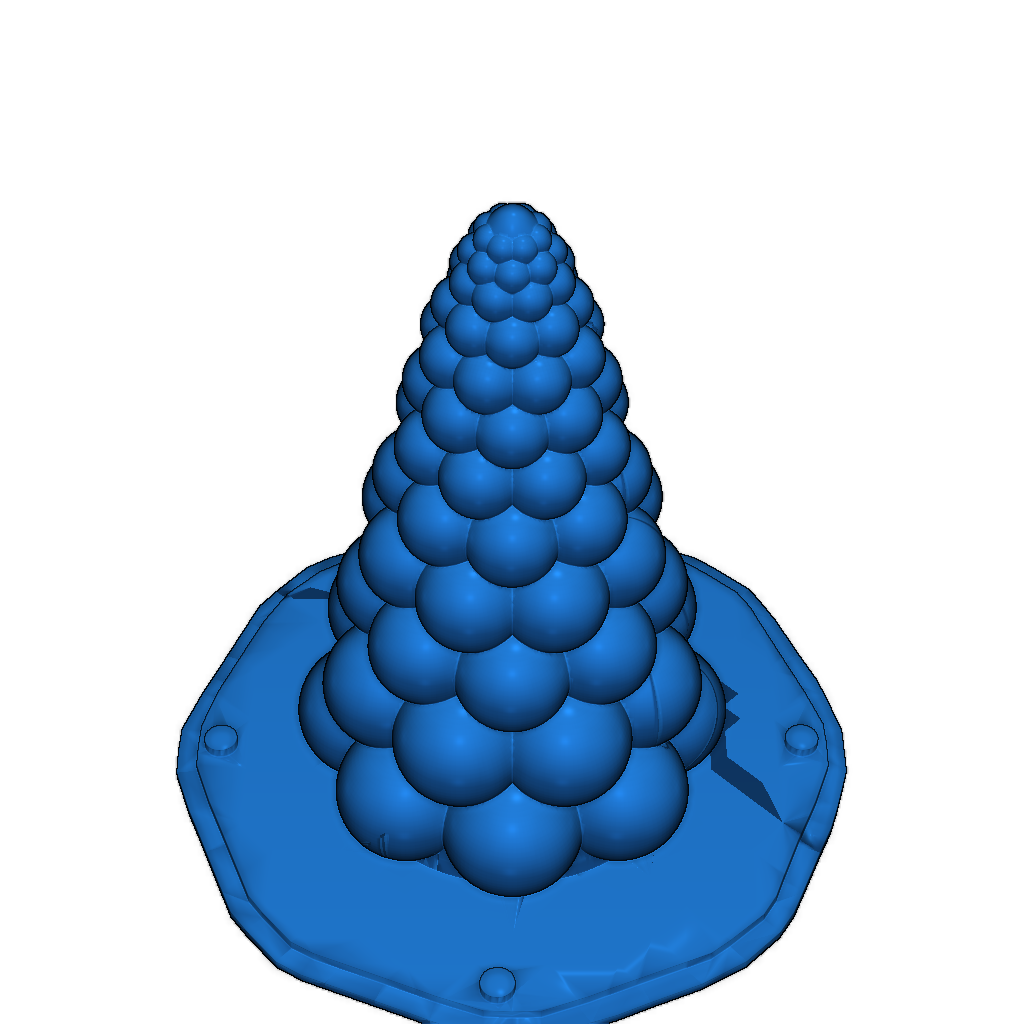Силиконовая форма - Рождественская ёлка