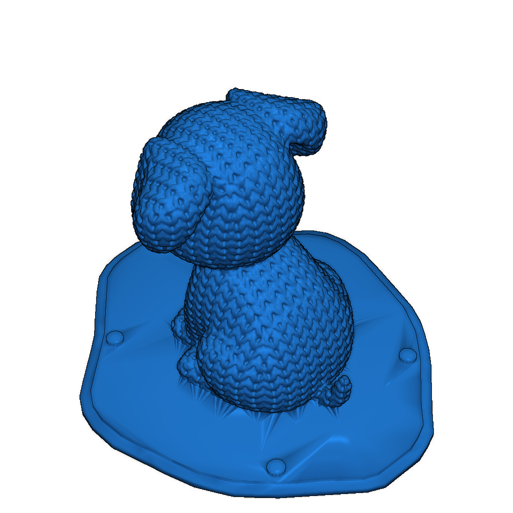 Силиконовая форма - Вязаная собака