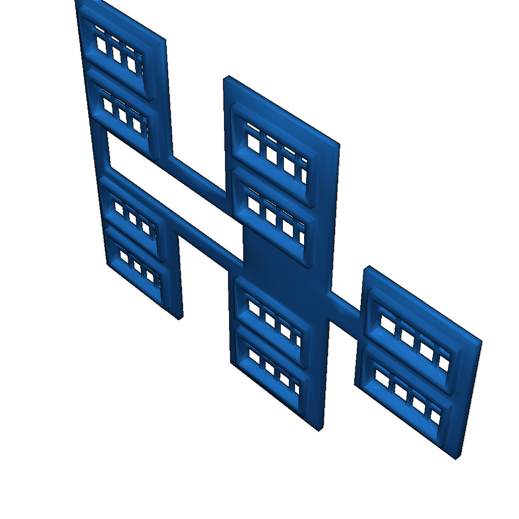 Модель старой школы 'Ahl Schull' в Heddesdorf (H0 1:87)