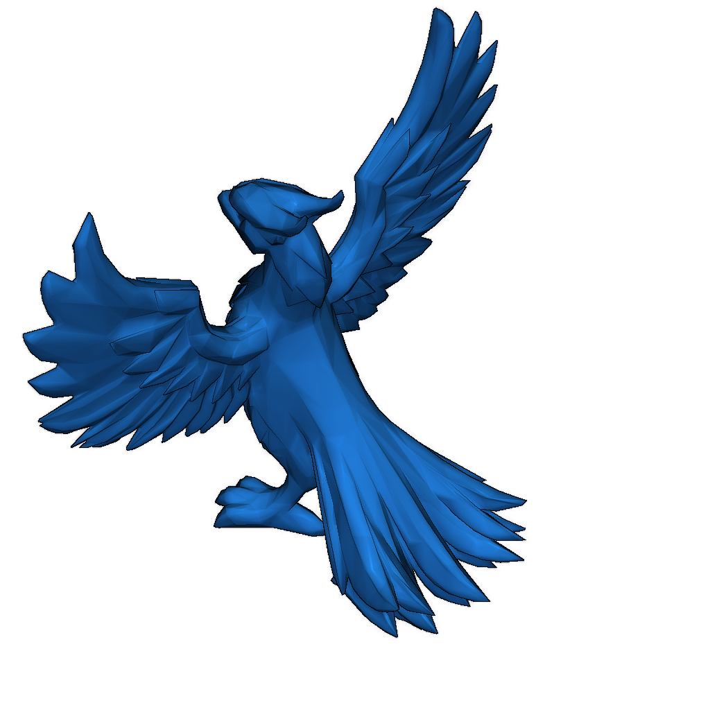 3D модель Феникса