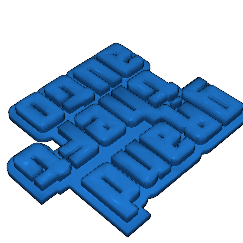 Брелок с логотипом GTA – Fan Art для 3D печати