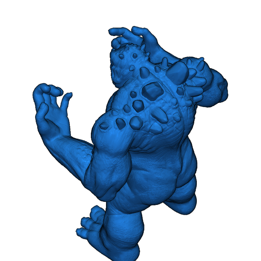 Миниатюра Hezrou для настольных RPG