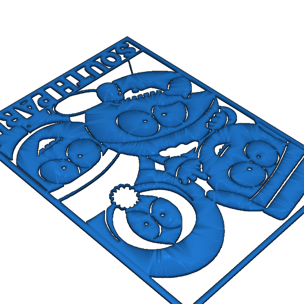 Трафарет Southpark 2