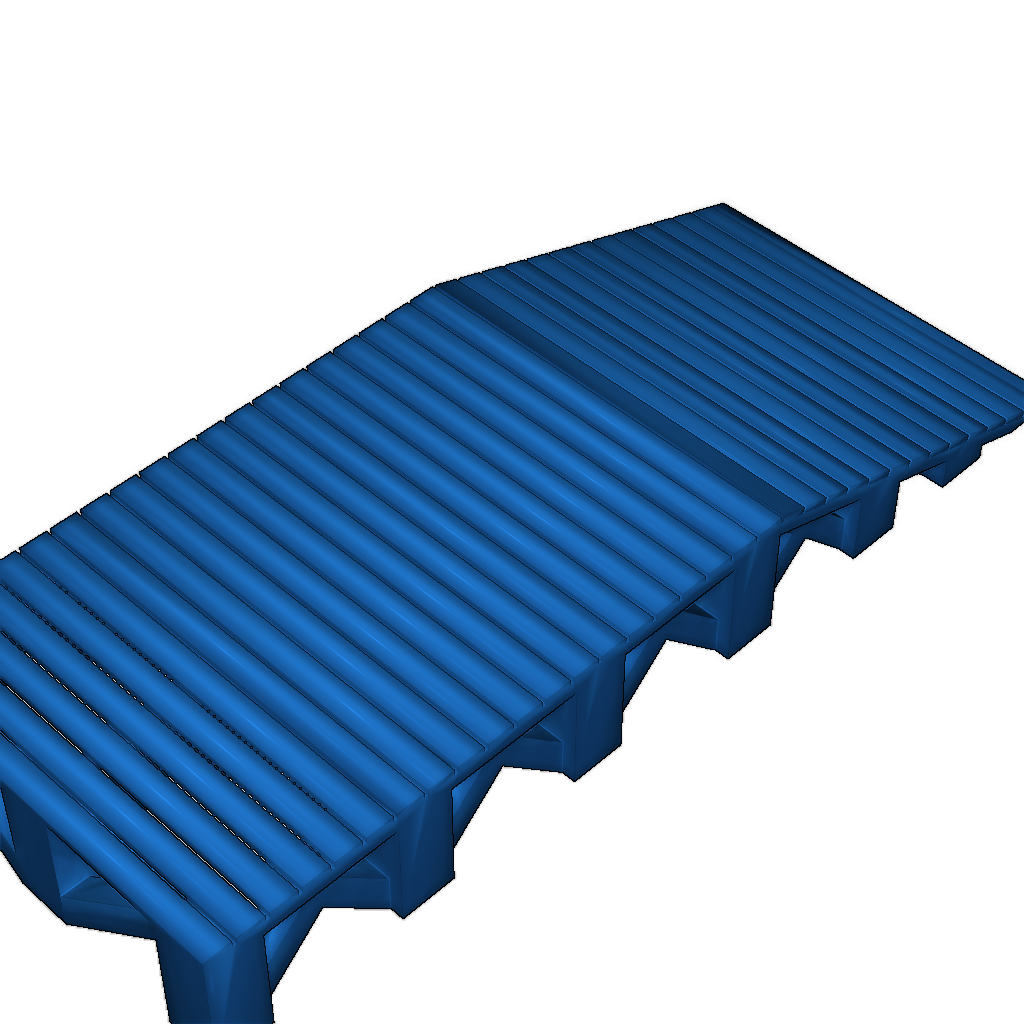 Деревянные грузовые рампы N масштаба