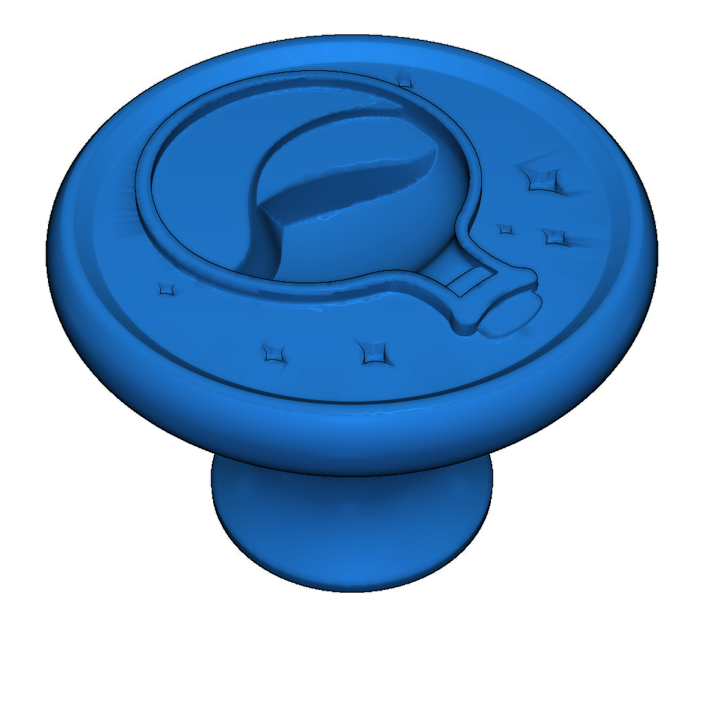 Ручка для мебели в стиле магического зелья