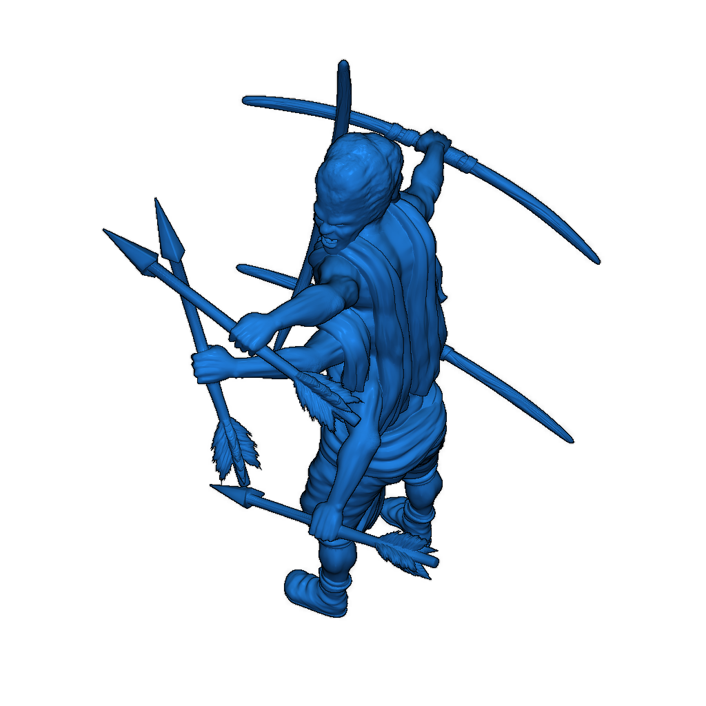 Миниатюра Japalisura для настольных RPG