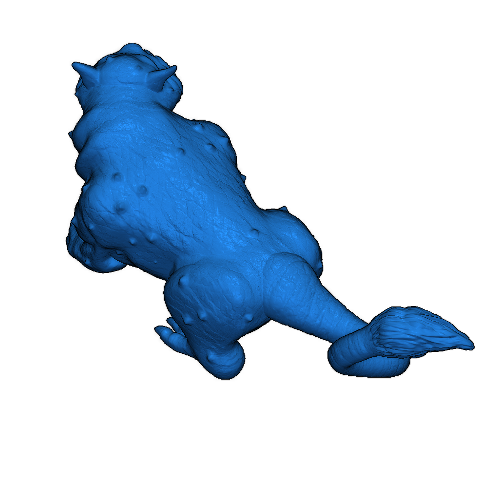 Миниатюра Троллхунд для RPG