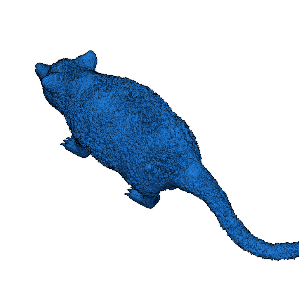 Миниатюра Опоссума для RPG