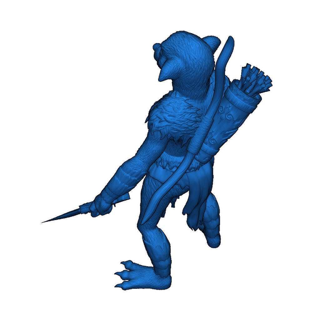 Миниатюра Pugwampi для настольных игр