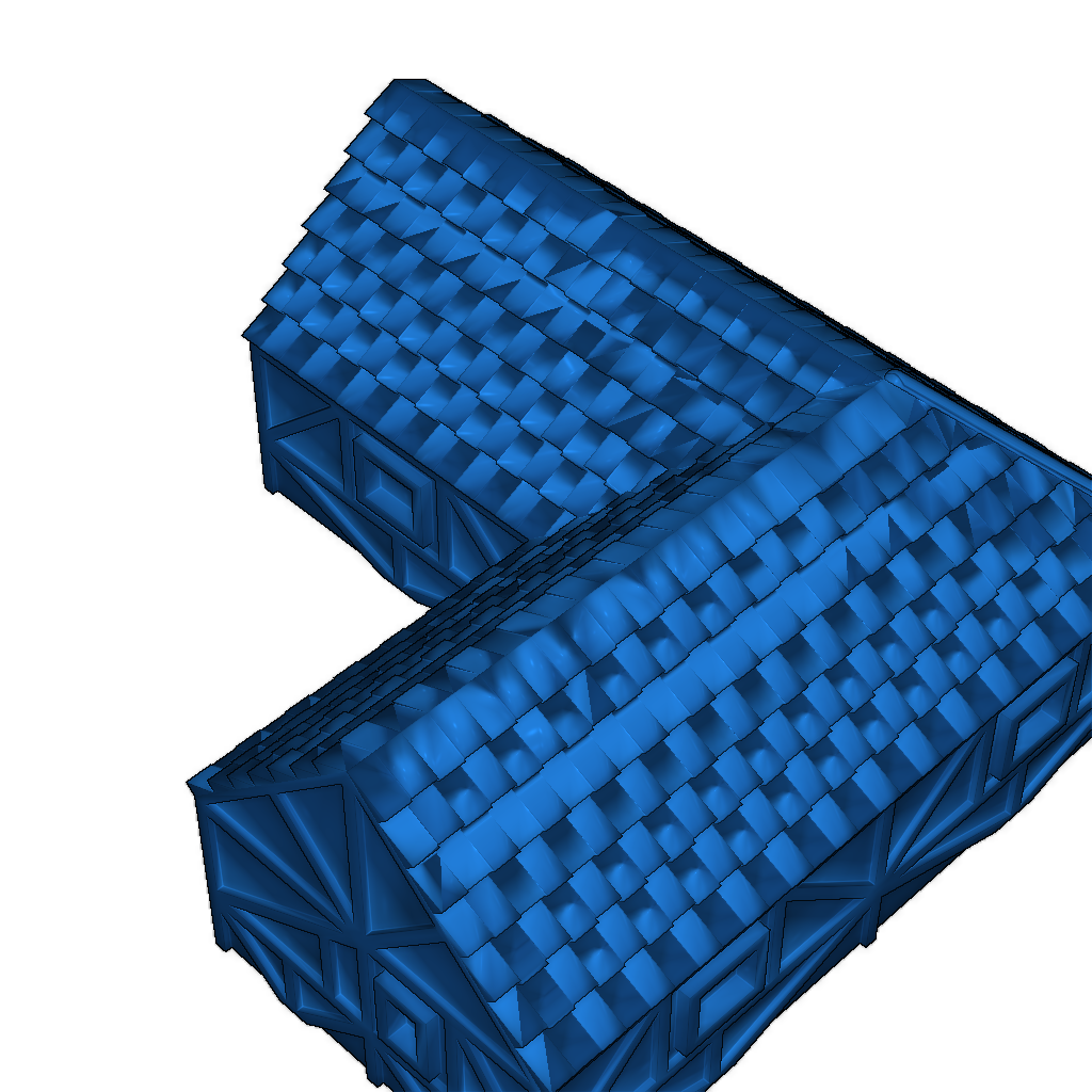Деревянный каркасный дом 10мм