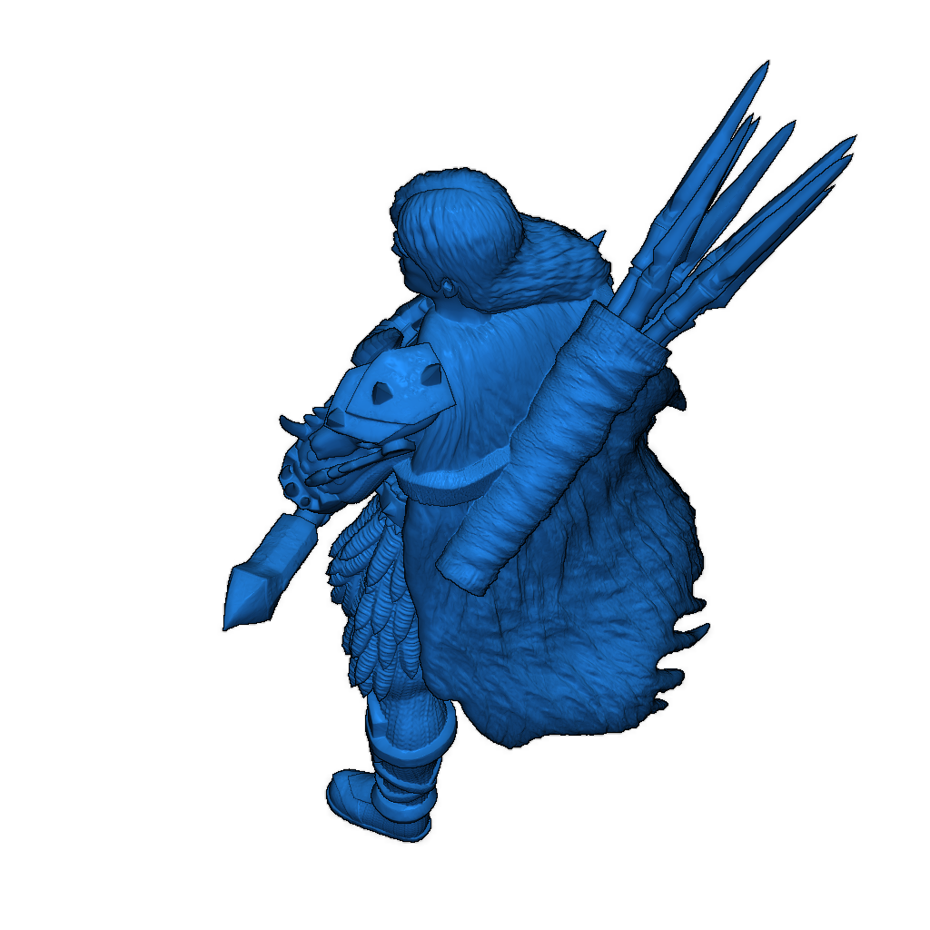 Миниатюра Антипаладина для настольных RPG