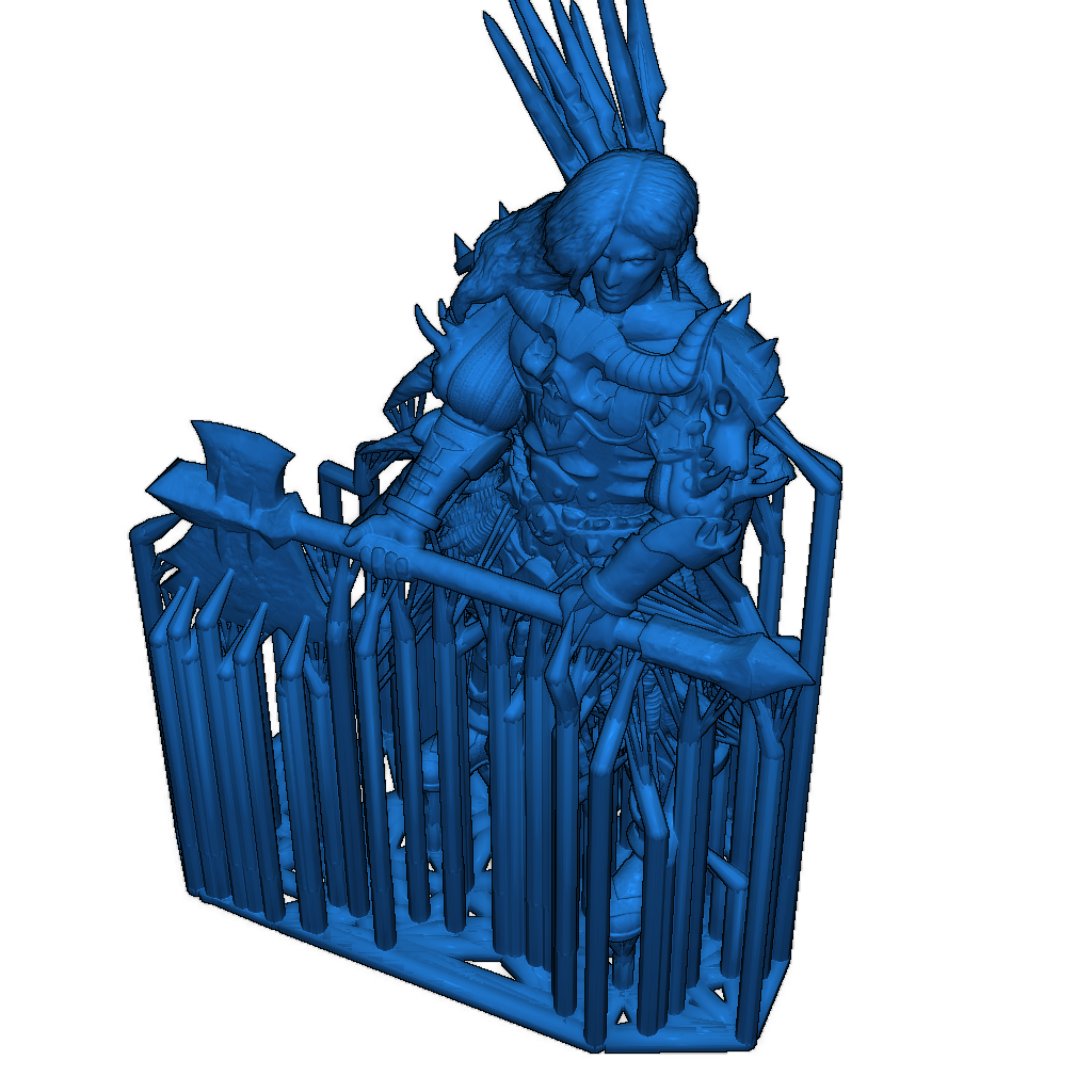 Миниатюра Антипаладина для настольных RPG