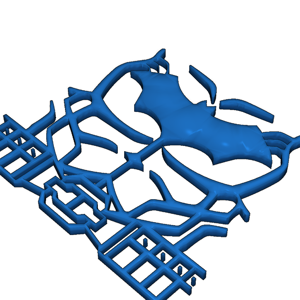 Гигантская минифигура Бэтмена