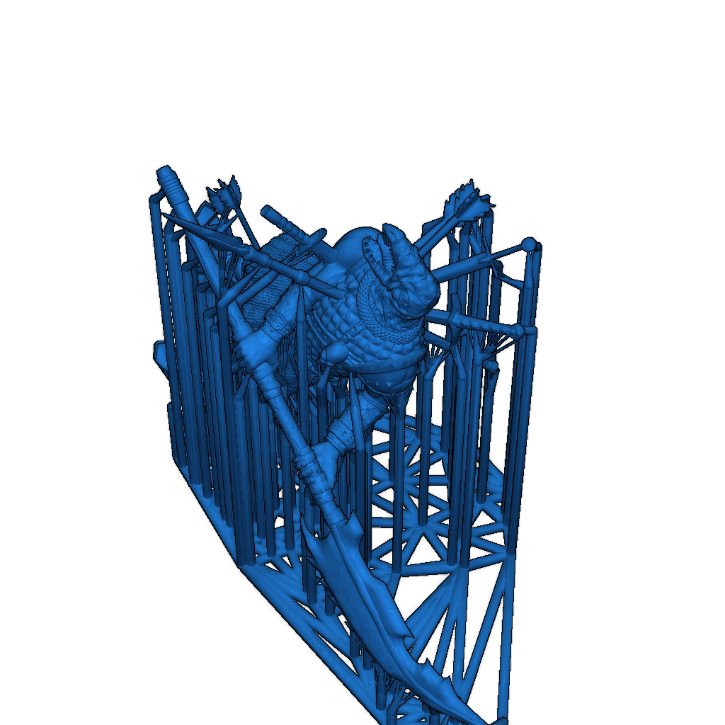 Миниатюра Purrodaemon для настольных RPG