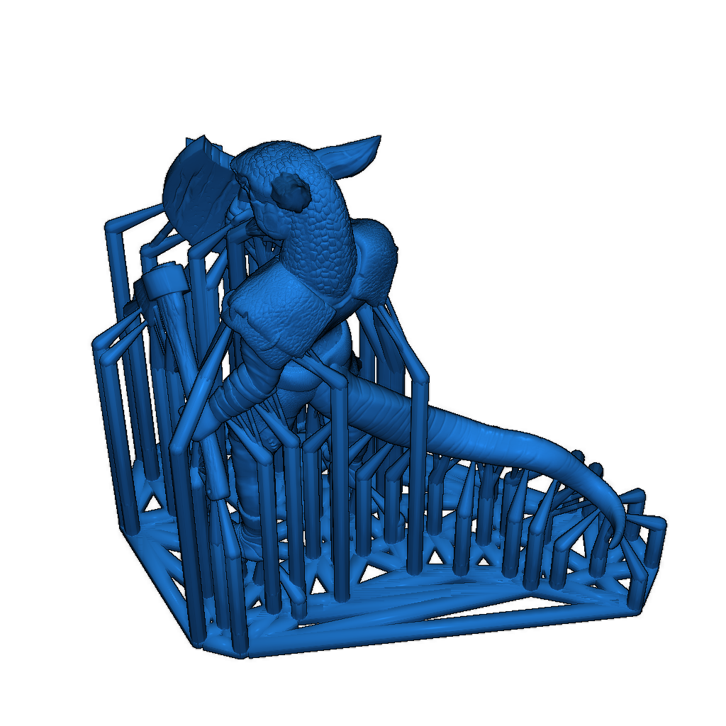 Миниатюра Kobold Scout для ролевых игр