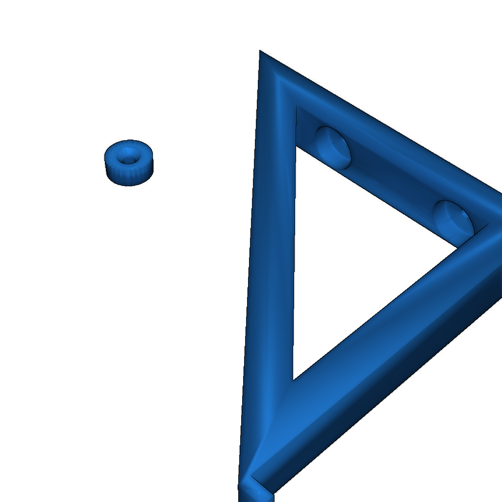 Параметрическая полочная скоба