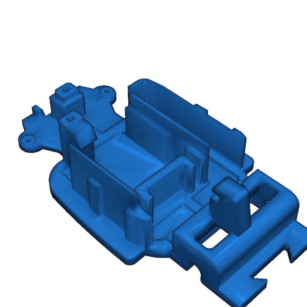 Шасси RC микро автомобиля 1/58 - 1/64