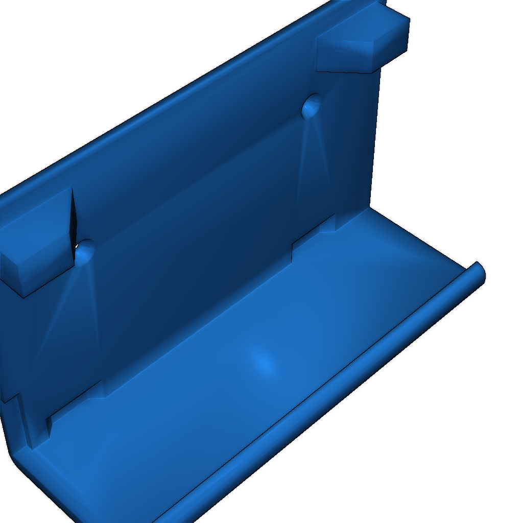 Крепление для переключателя на стену с отверстиями