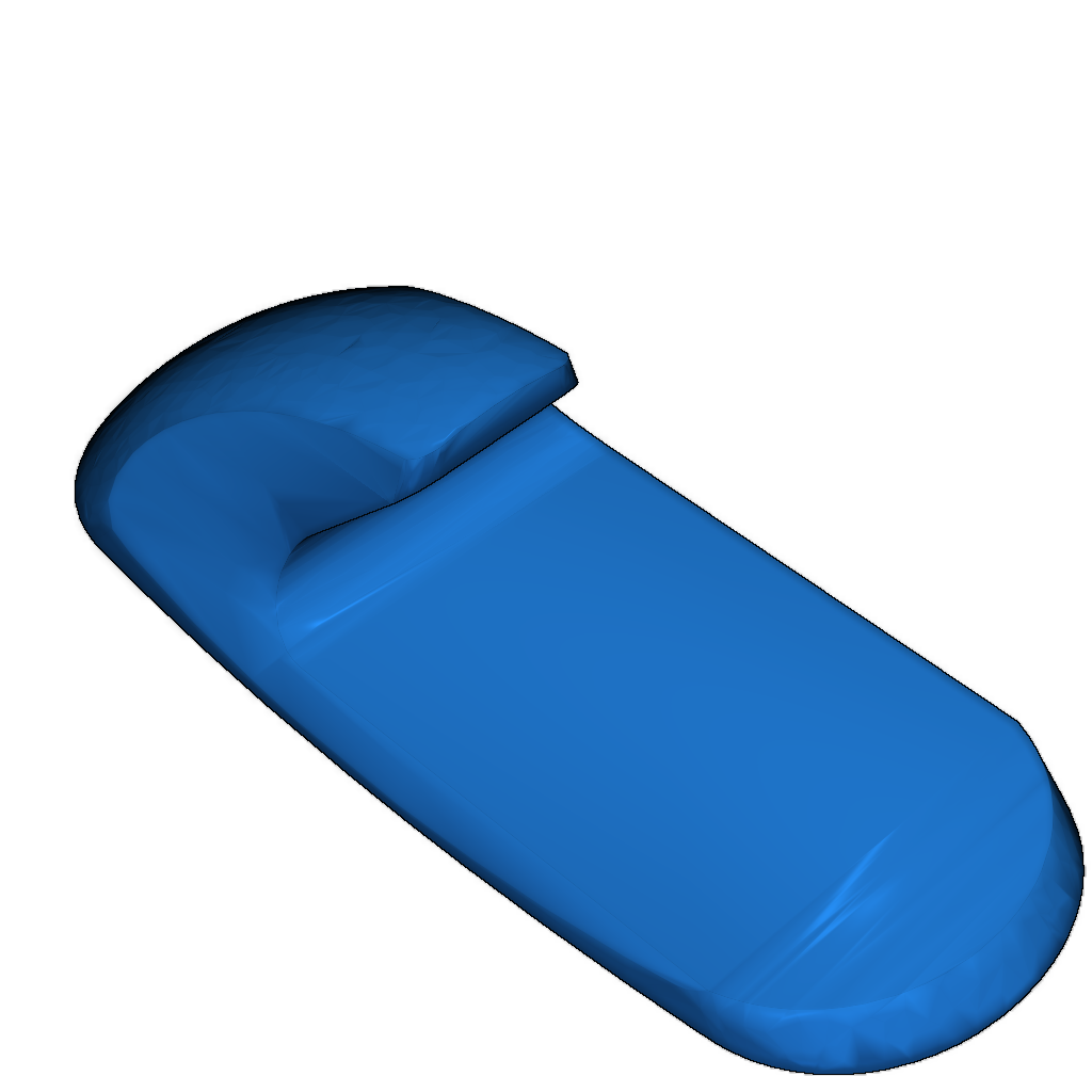 Крепкий настенный крючок с плоской спинкой для 3M ленты