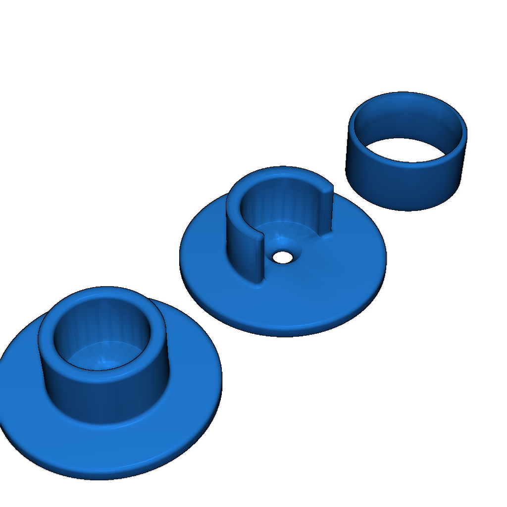 Держатель для штанги душевой занавески