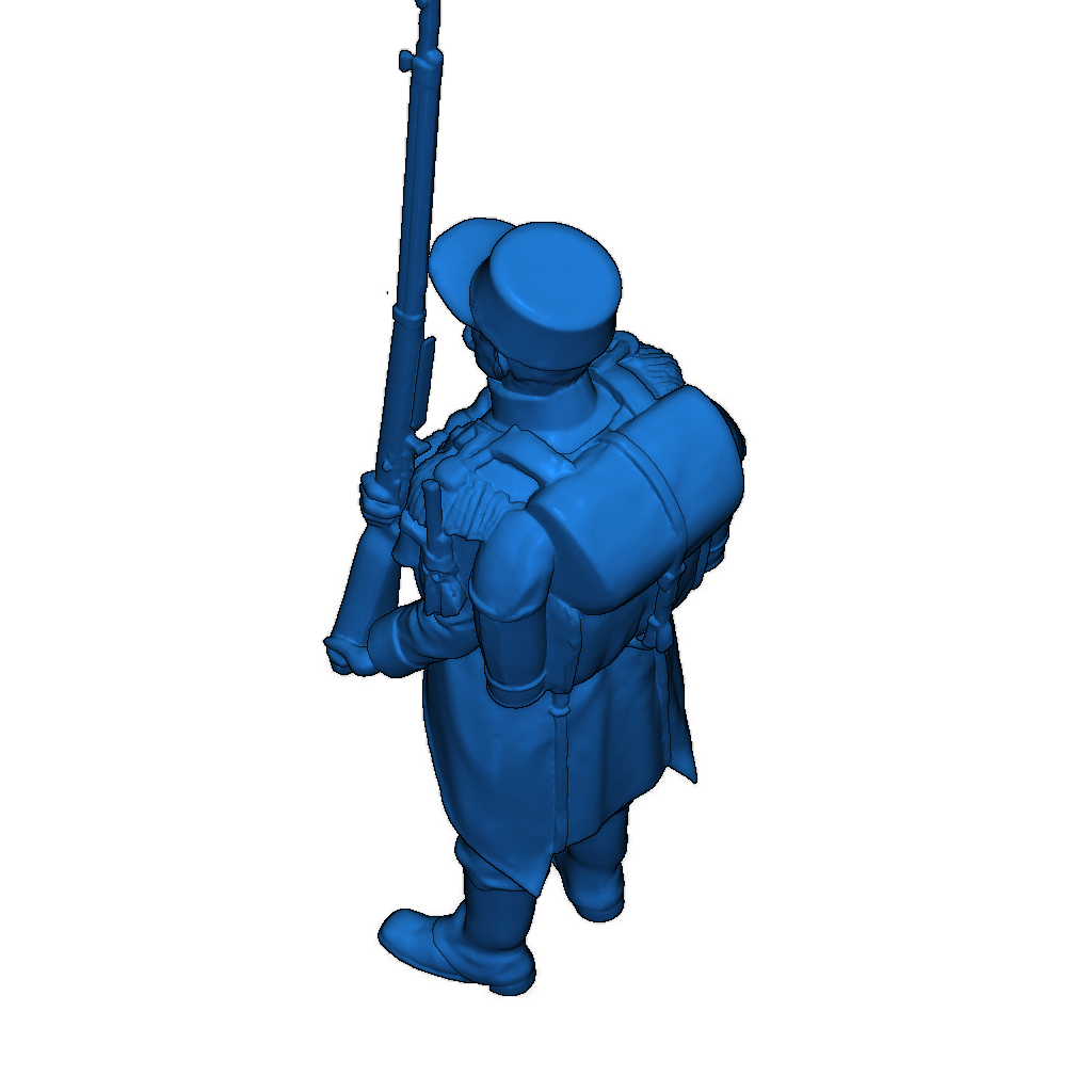 Французский солдат 1870 года