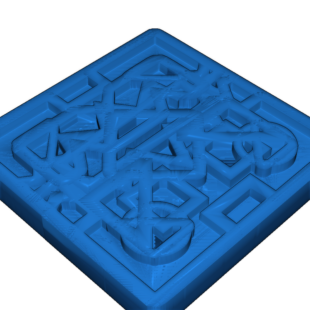 Иконки Geometry Dash в формате 3mf