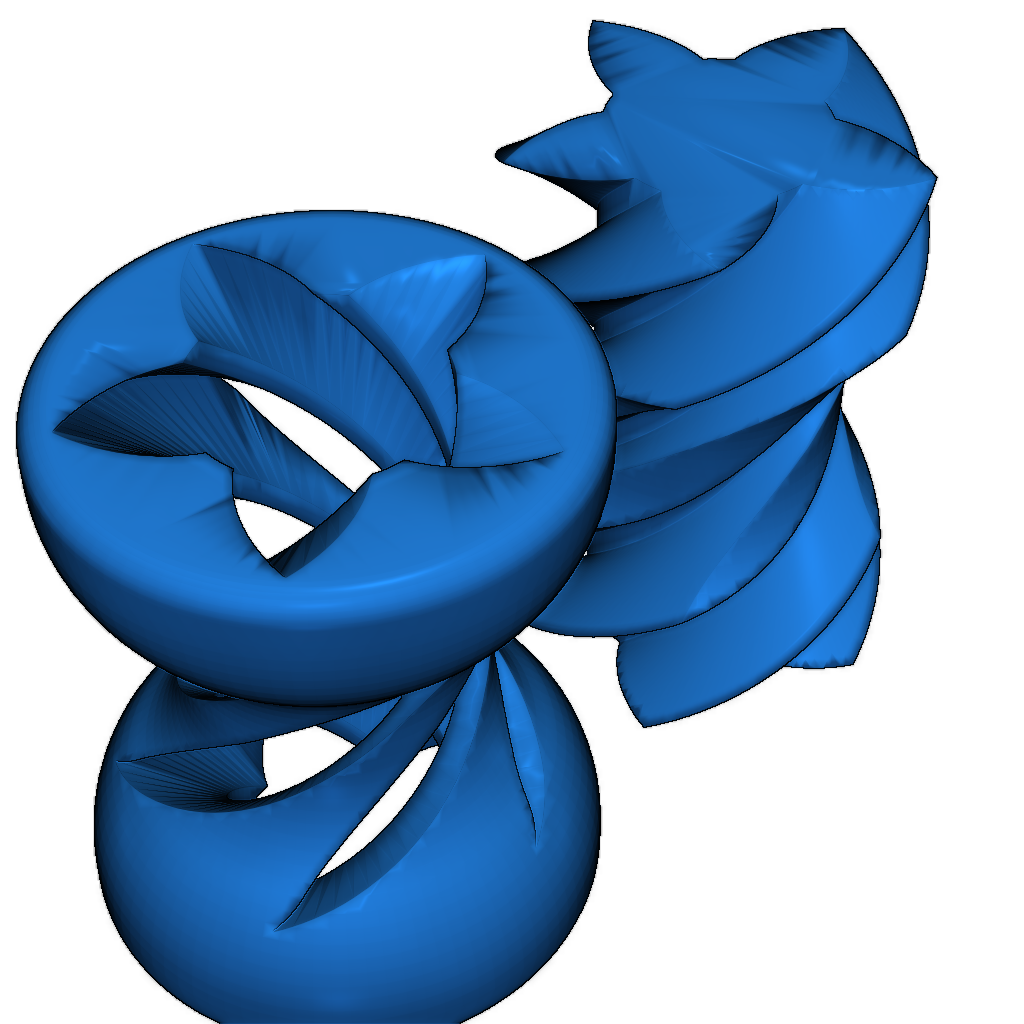 Спиральный антистрессовый игрушка