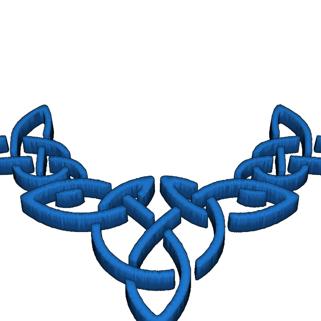 Кельтский узел шагов #3