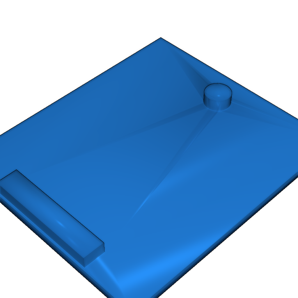 Крышка для Ender 6 с отверстием для датчика филамента