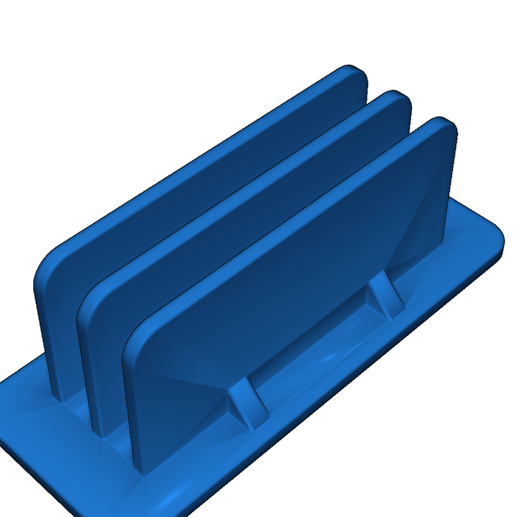 Вертикальная подставка для MacBook и iPad - 2 слота