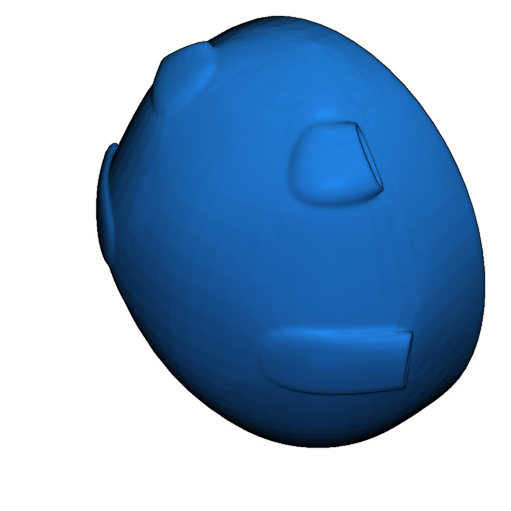 Шлем-маска Zombie Smile