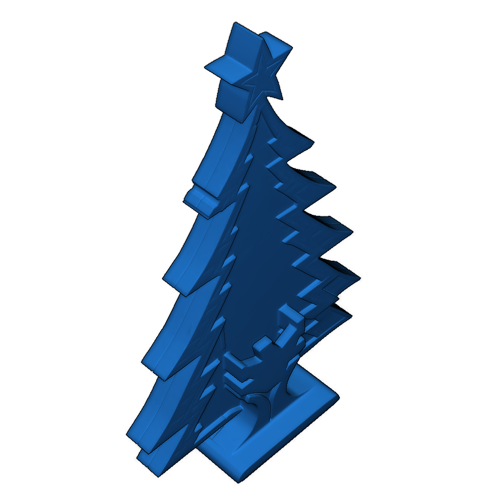 Стилизованная рождественская елка