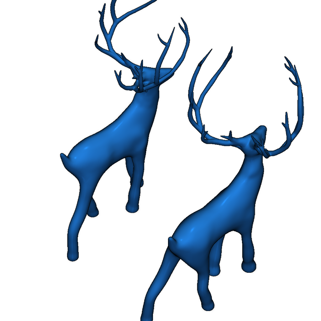 Зеркальные олени