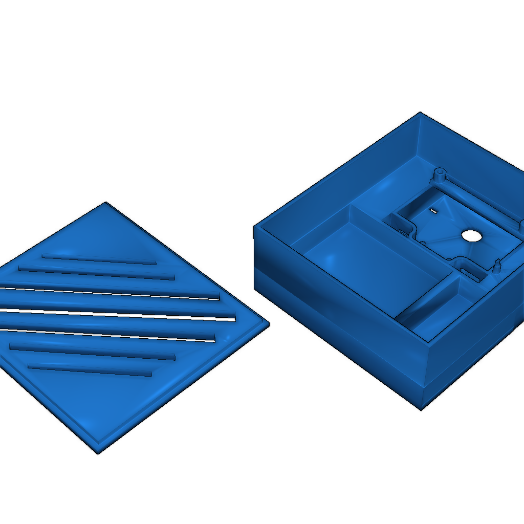 Корпус для Huskylens, Rekabit и датчика дыма