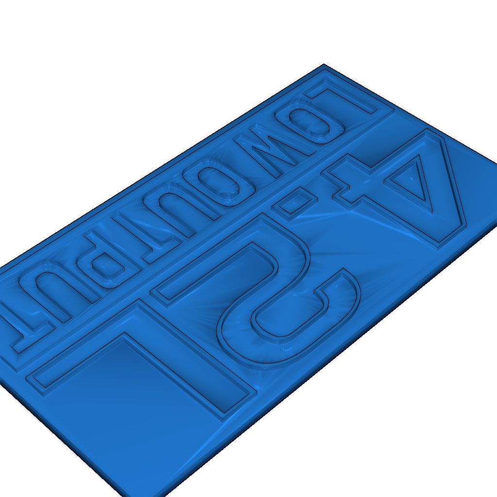 Знак Jeep 4.2L для YJ модели