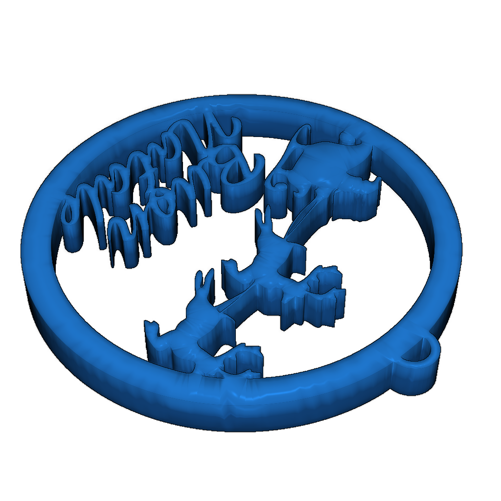3D печатные рождественские украшения