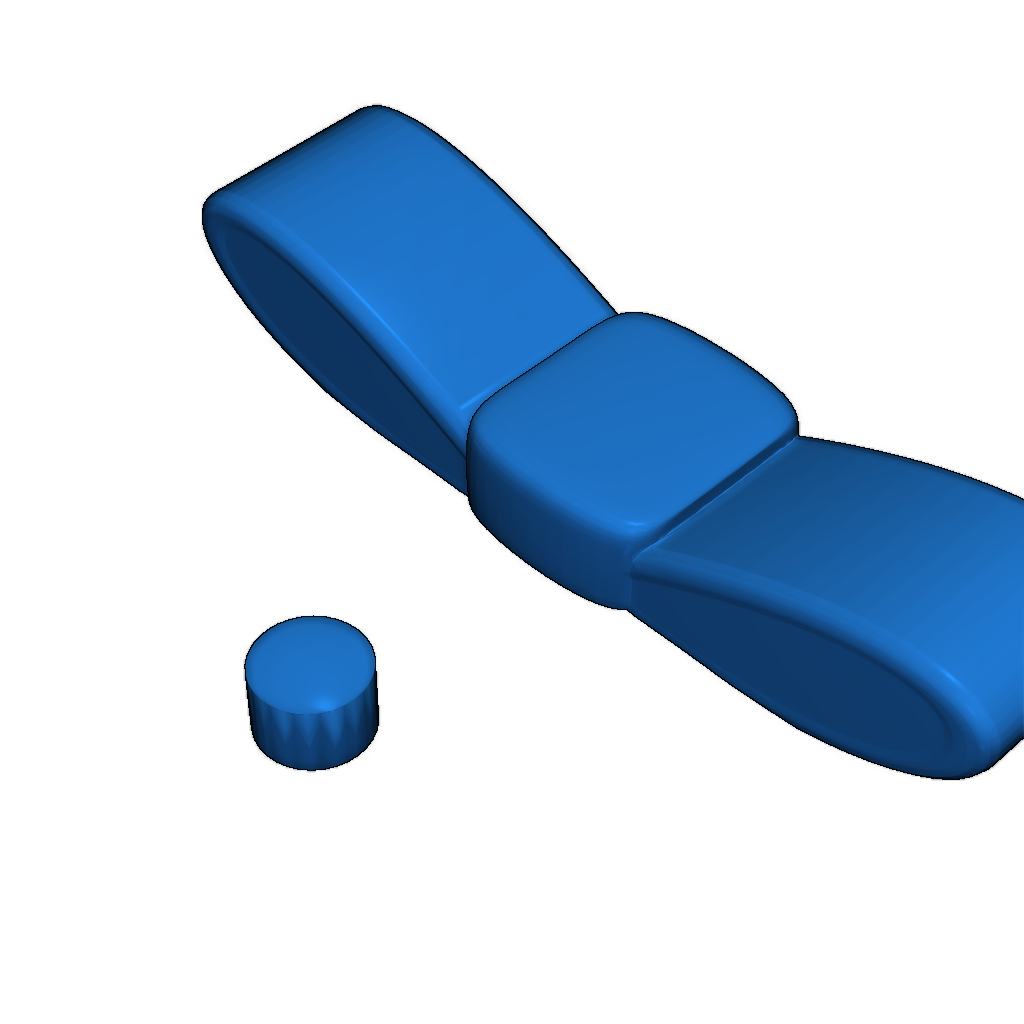 Модульная рождественская елка в мультяшном стиле