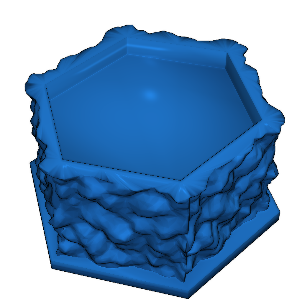 Модель рельефа Битвы при Хоте: Высокий берег (Склоны)