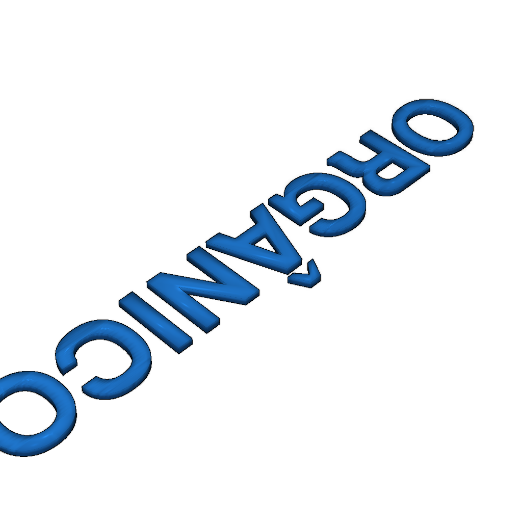 Органическая этикетка Placar