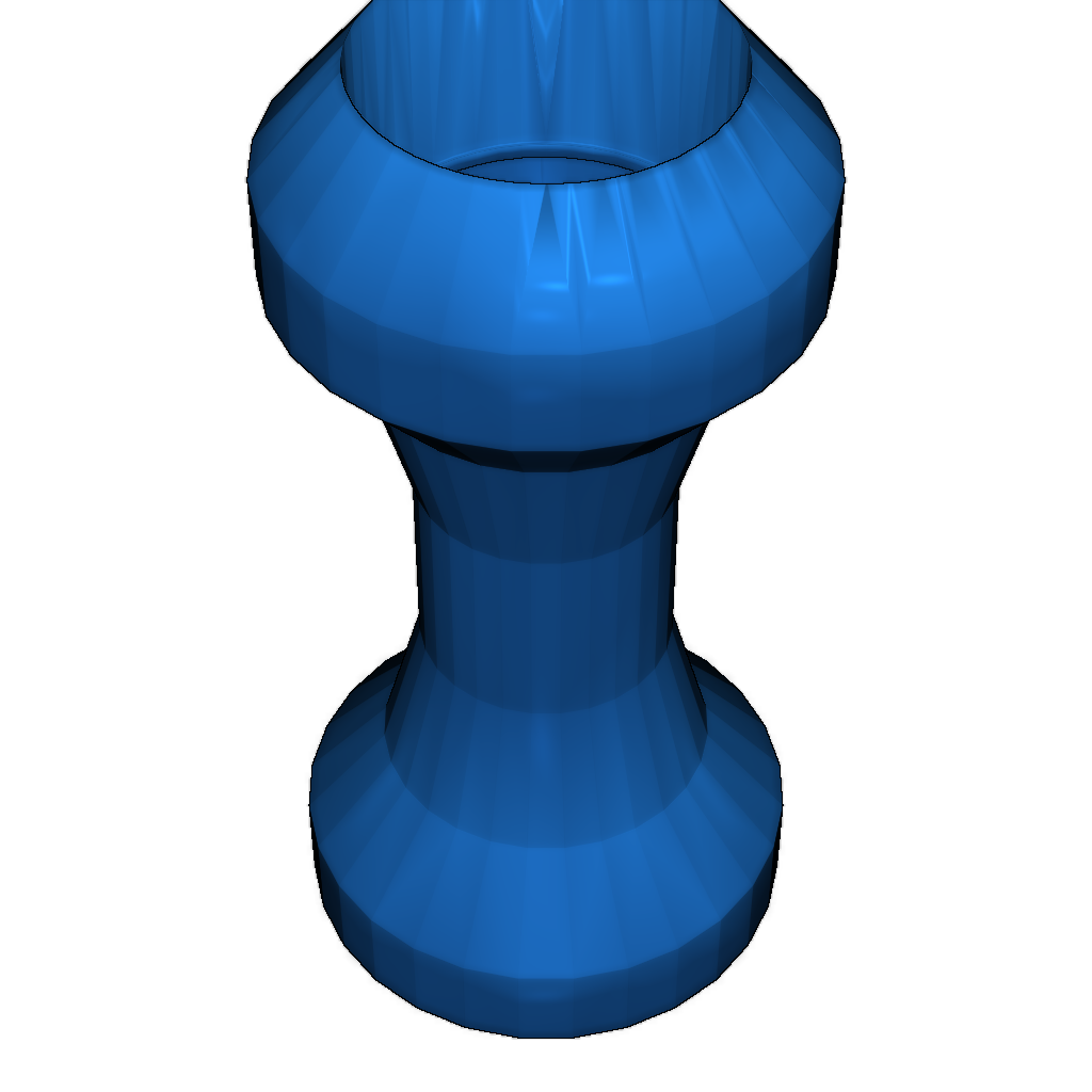 Базовый цементный гантель