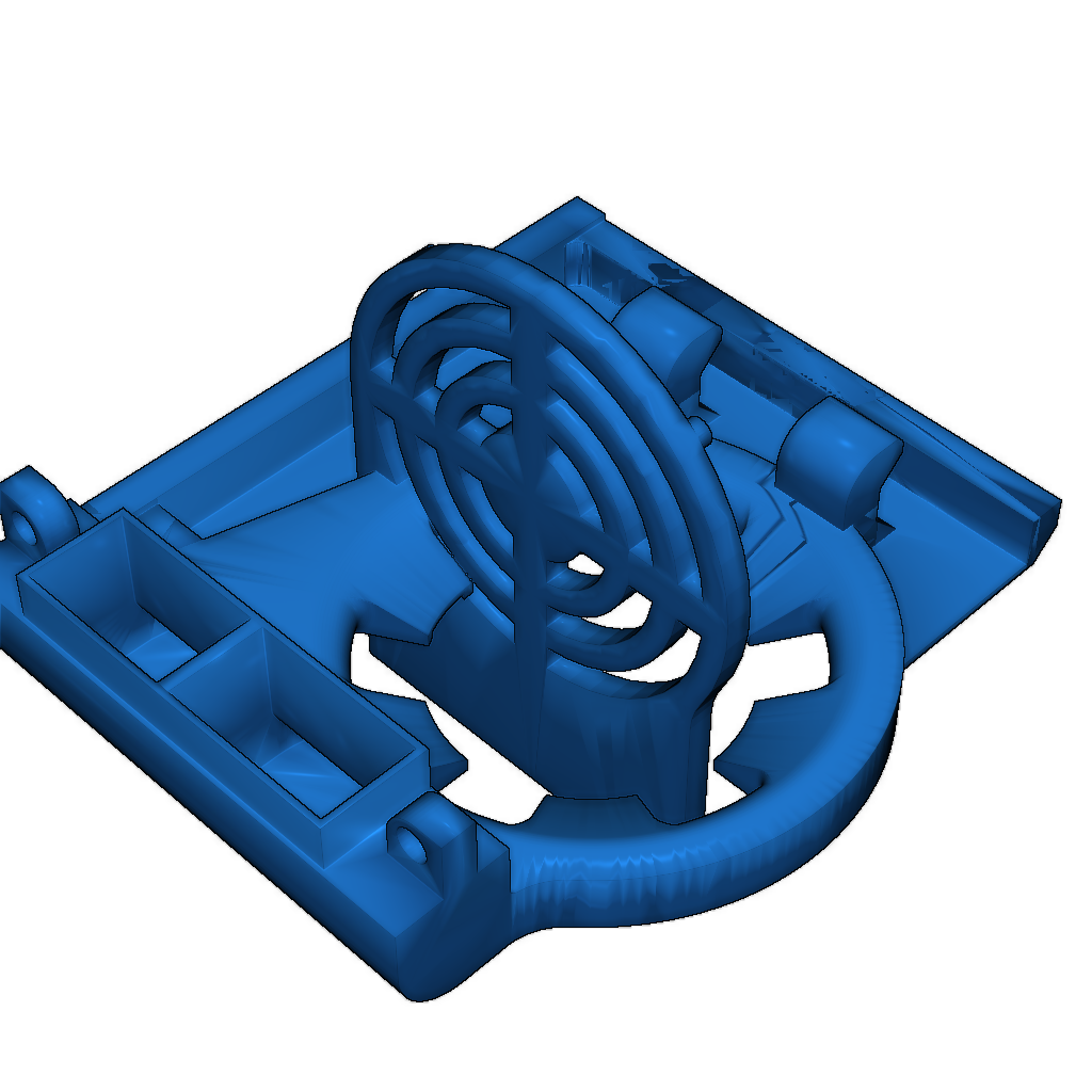 Вентиляционное кольцо для Ender 3 с интегрированной крышкой вентилятора