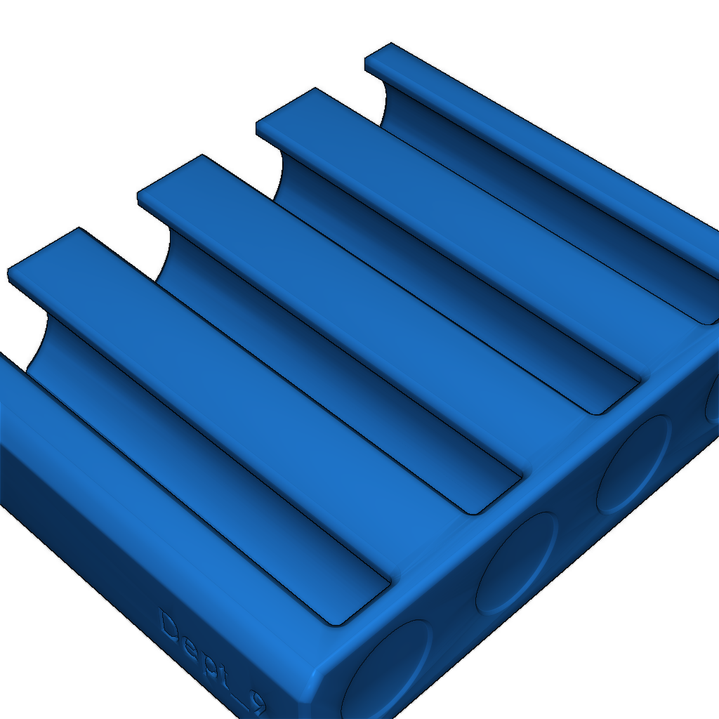 Компактный аккумуляторный блок для 4x18650