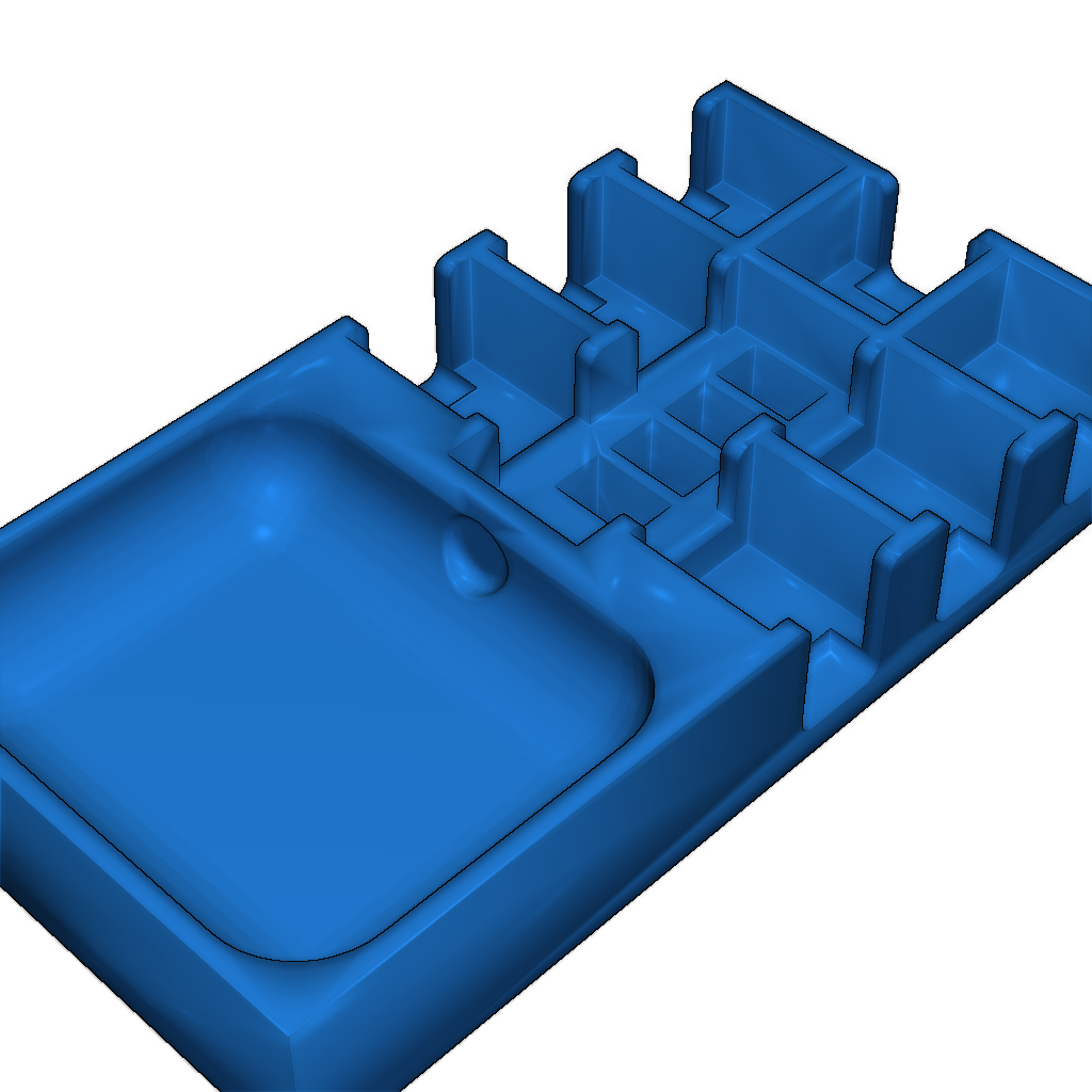 Органайзер для плиток железной дороги