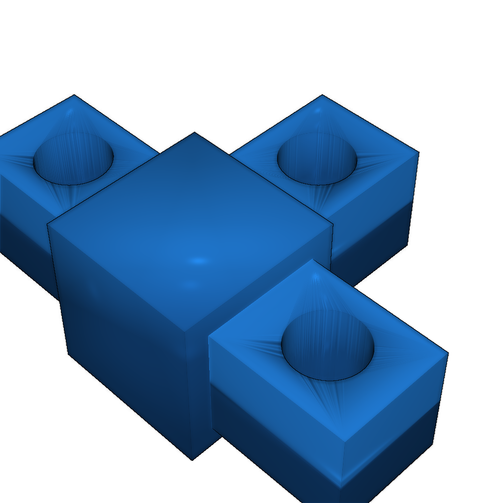 Модульный набор для строительства прямоугольных конструкций