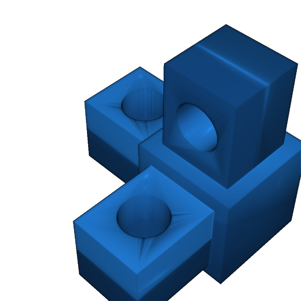 Модульный набор для строительства прямоугольных конструкций