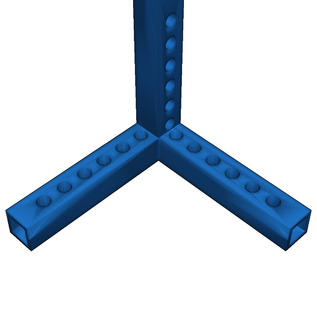 Модульный набор для строительства прямоугольных конструкций