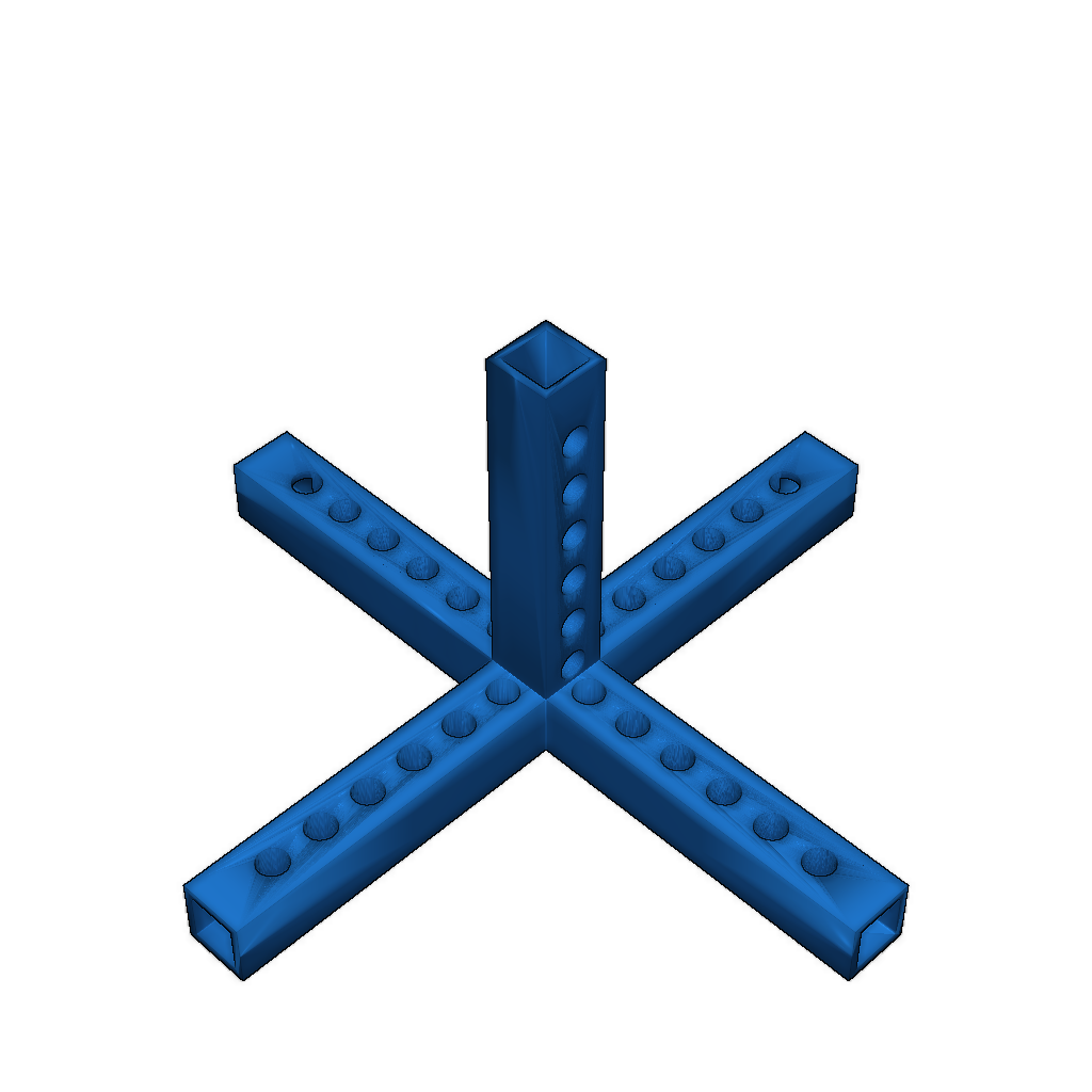 Модульный набор для строительства прямоугольных конструкций